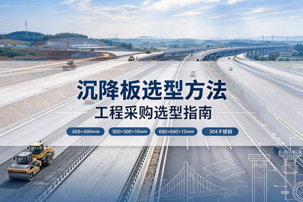 巴里坤沉降板选择方法