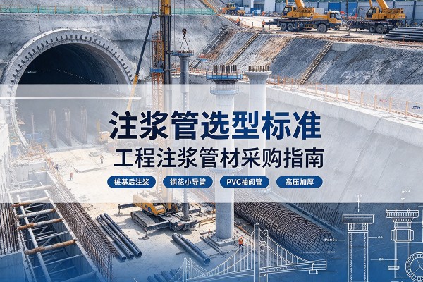 巴里坤注浆管选型标准